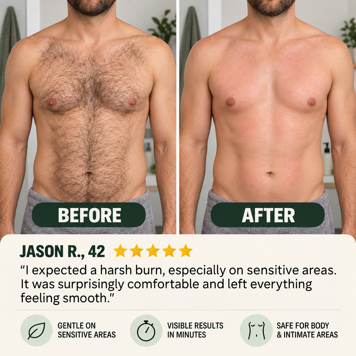 Botane Men's Hair Removal Cream