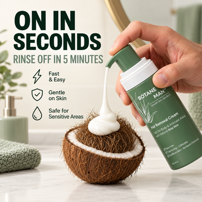 Botane Men's Hair Removal Cream