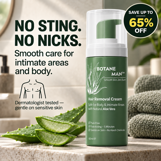 Botane Men's Hair Removal Cream